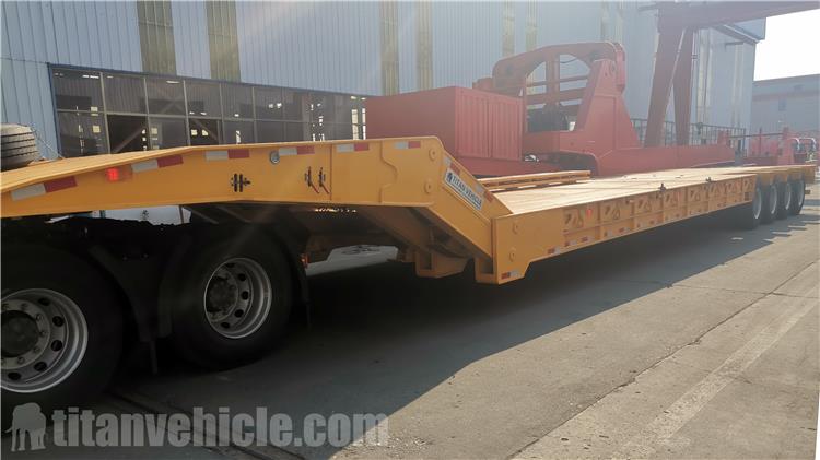 4 Axle Folding Goose Neck Trailer for Sale In Eritrea