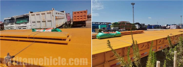 4 Axle Folding Goose Neck Trailer for Sale In Eritrea
