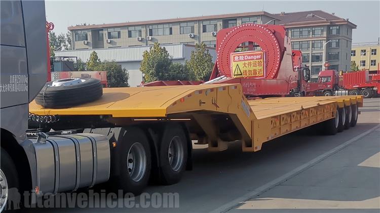 4 Axle Folding Goose Neck Trailer for Sale In Eritrea