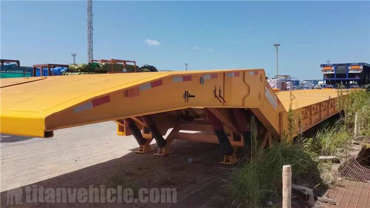4 Axle Folding Goose Neck Trailer for Sale In Eritrea