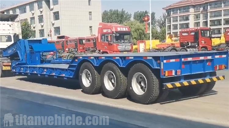Tri Axle 60 Ton Removable Gooseneck Trailer for Sale In Jamaica