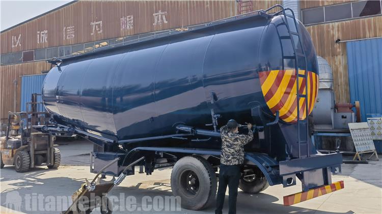 Tri Axle 40m&sup3; Dry Bulk Trailer for Sale In Indonesia