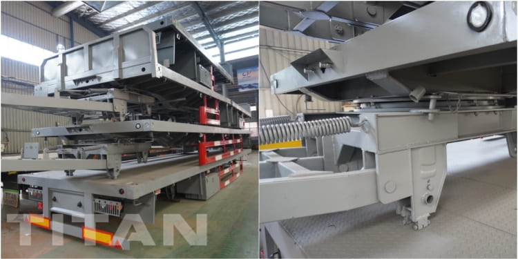 3 Axle 40ft Flatbed Semi Trailers for sale in Burundi Gitega