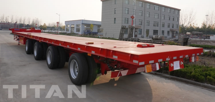 4 Axle 80 Ton Semi Low Loader Trailer for Sale in Jamaica