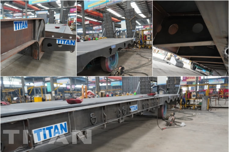 4 Axle 80 Ton Semi Low Loader Trailer for Sale in Jamaica