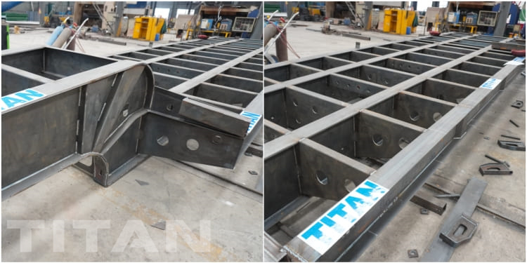 4 Axle 80 Ton Semi Low Loader Trailer for Sale in Jamaica