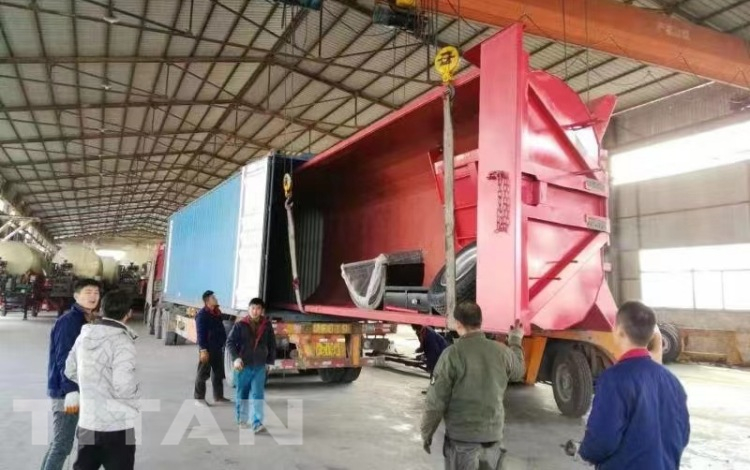 35 Cubic Meters U Shape End Dump Trailer for Sale in Congo