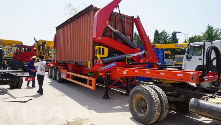 40ft Container Side Loader Truck Trailer for Sale in Madagascar