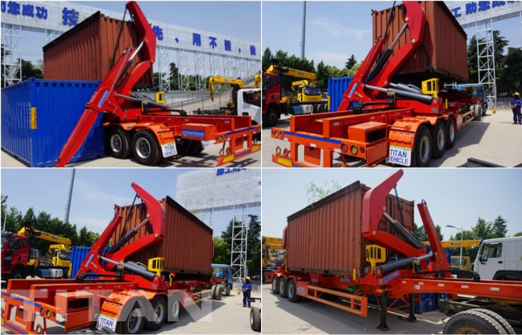 40ft Container Side Loader Truck Trailer for Sale in Madagascar