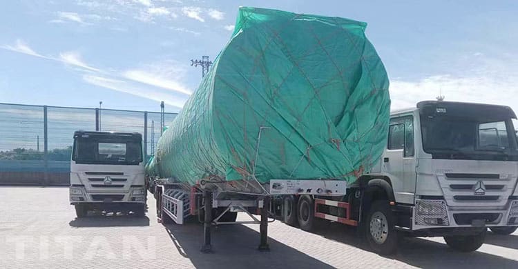 Tri Axle 40000Ltrs Stainless Tanker Trailer for Sale in Saudi Arabia