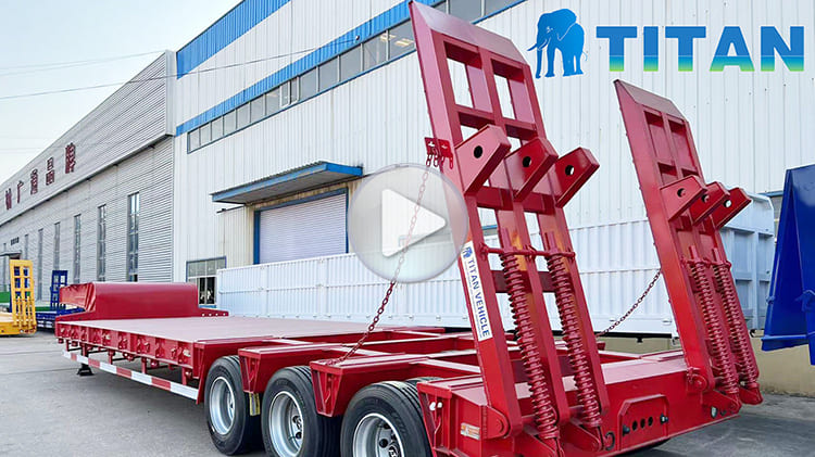 150 Ton 3 Line 6 Axle Hydraulic Lowbed Trailer for Sale in Guyana