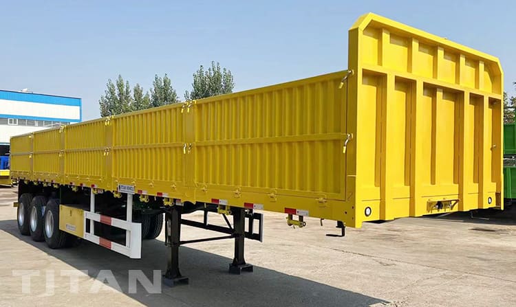 3 Axle 40 Ton Sideboard Trailer for Sale in Djibouti