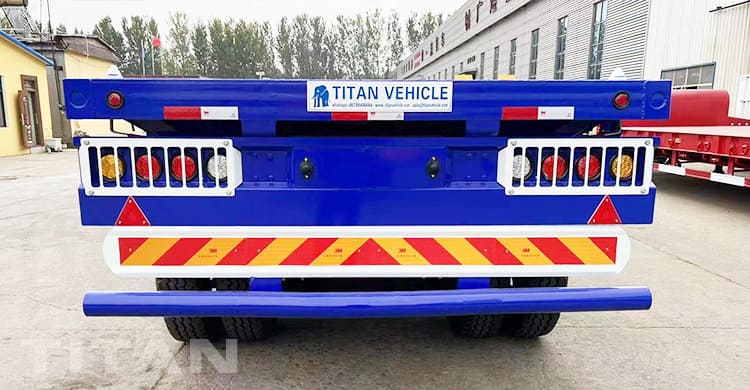 Tri Axle 40Ft Flat Body Trailer for Sale Near Me in Nigeria