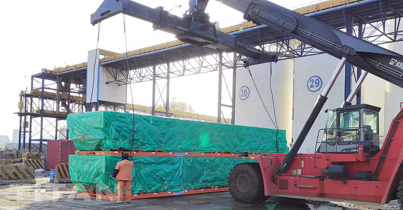 Three Axle 40Ft Flatbed Truck Trailer for Sale in Tanzania Dar Es Salaam