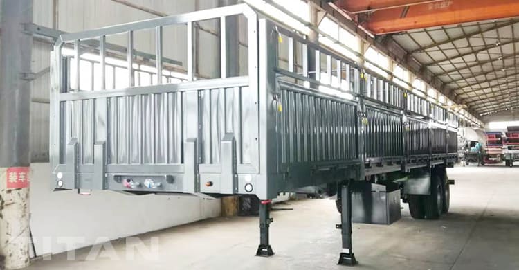40 Ton 2 Axle Fence Semi Trailer for Sale in Nigeria