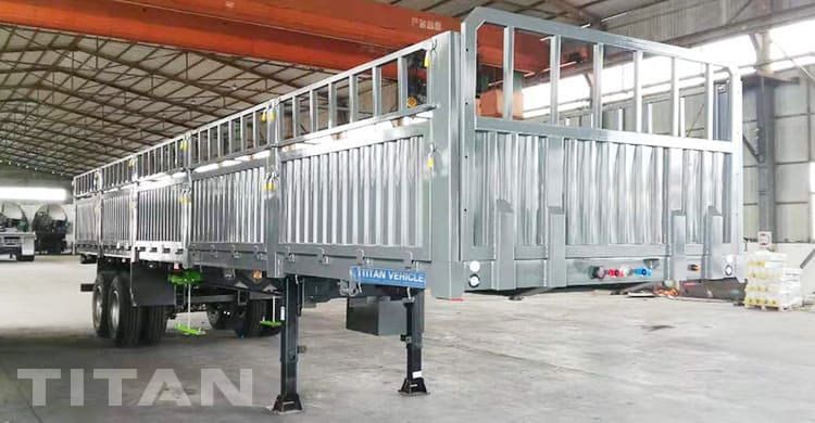 40 Ton 2 Axle Fence Semi Trailer for Sale in Nigeria