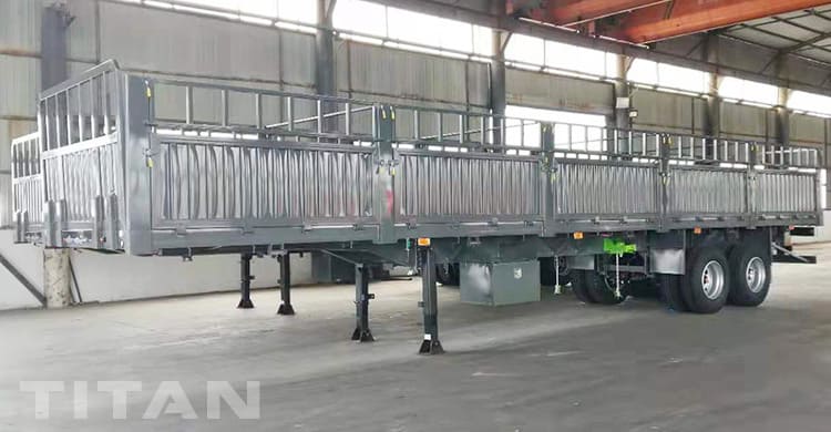 40 Ton 2 Axle Fence Semi Trailer for Sale in Nigeria