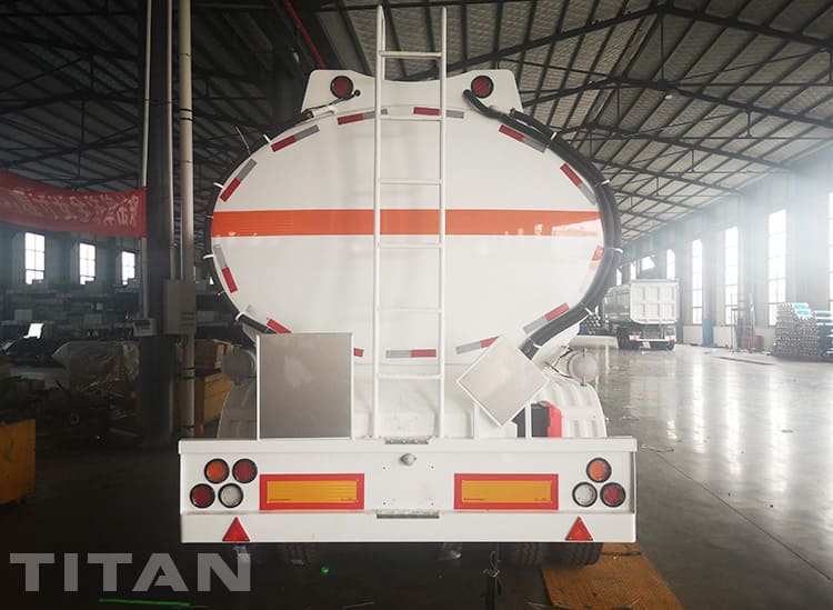 50000 Liters 3 Axle Petroleum Tanker Trailers for Sale in Tanzania