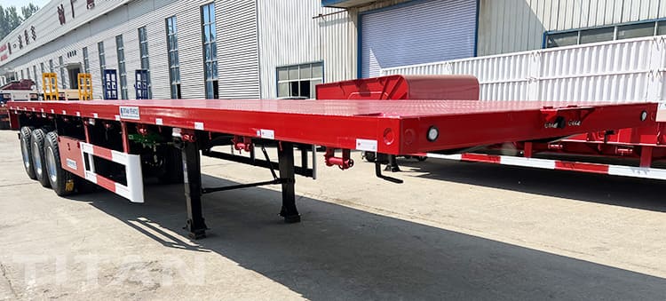 3 Axle Flatbed 40 Ft Trailer for Sale in Botswana