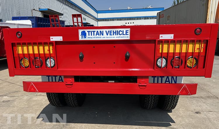 3 Axle Flatbed 40 Ft Trailer for Sale in Botswana