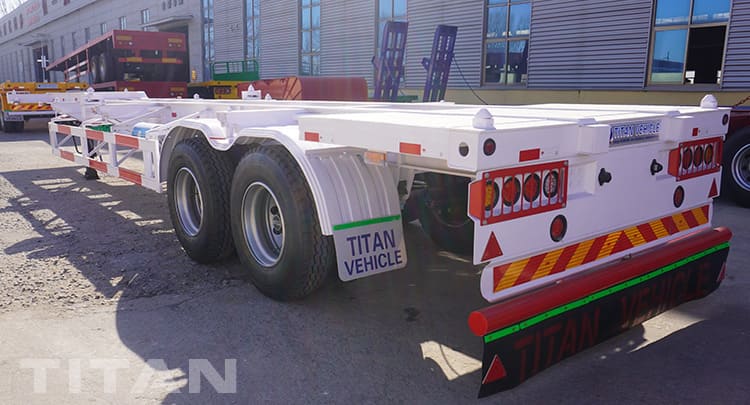 40 Ft Shipping Container Chassis for Sale in Dominica 