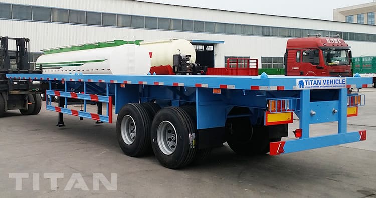 40Ft 2 Axle Flatbed Trailer for Sale in Kenya