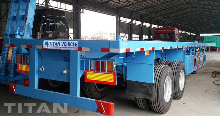 40Ft 2 Axle Flatbed Trailer for Sale in Kenya