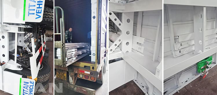 60 Ton Tri Axle Grain Trailer for Sale in Zimbabwe Harare