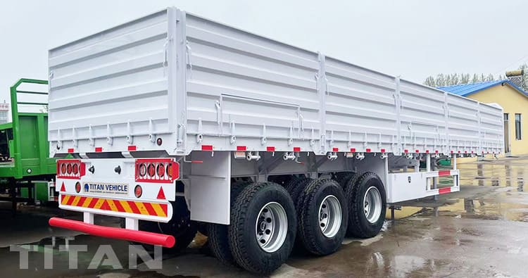 60 Ton Tri Axle Grain Trailer will be shipped to Harare