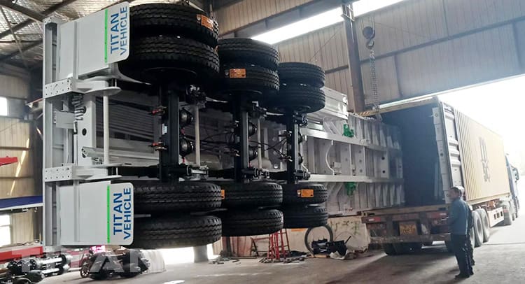 60 Ton Tri Axle Grain Trailer for Sale in Zimbabwe Harare