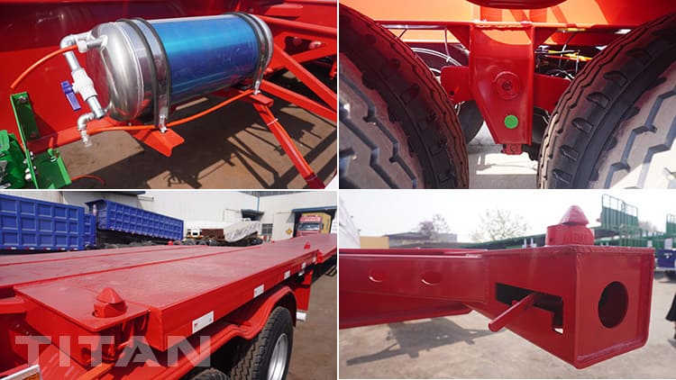 Tri Axle Container Chassis 40Ft for Sale in Panama