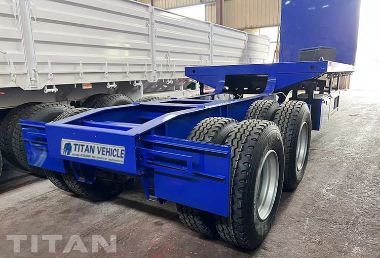 2 Axle 20Ft and 2 Axle 40Ft Flatbed Interlink Trailer for Sale in Malawi