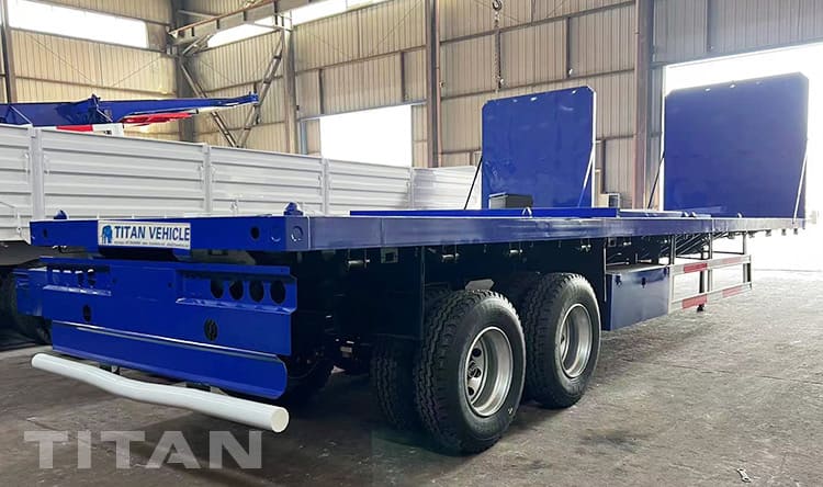 2 Axle 20Ft and 2 Axle 40Ft Flatbed Interlink Trailer for Sale in Malawi