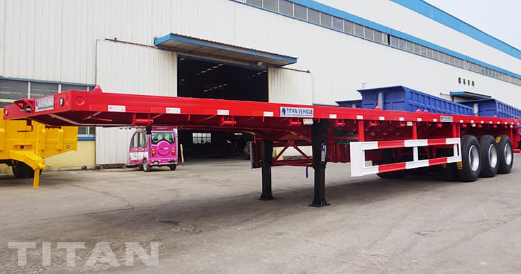 40 Foot Flatbed Trailer Tri Axle for Sale in Cost Rica