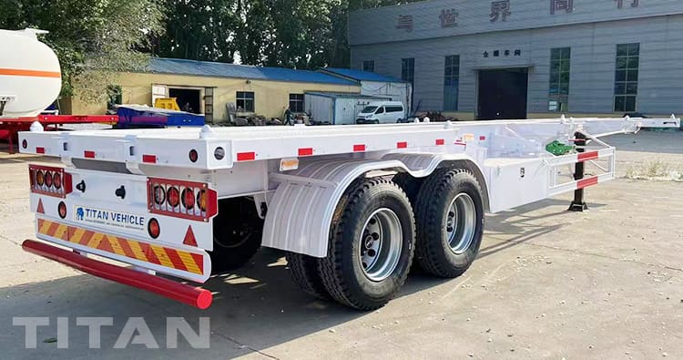 3 Axle 40Ft Skeleton Trailer for Sale in Zambia