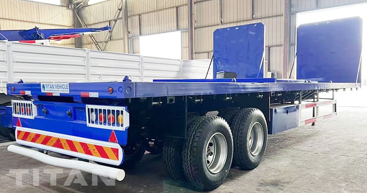 2 Axle 20Ft and 40Ft Flat Deck Superlink Trailer for Sale in Zimbabwe