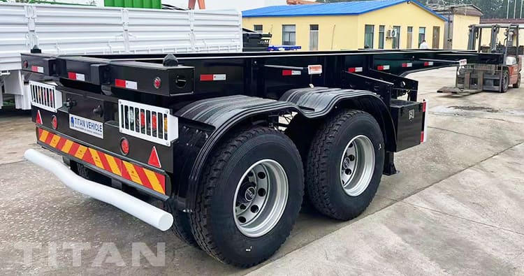 2 Axle 20Ft Skeletal Trailer for Sale in Mozambique