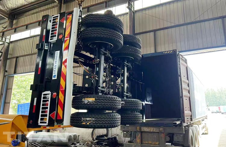2 Axle 20Ft Skeletal Trailer for Sale in Mozambique