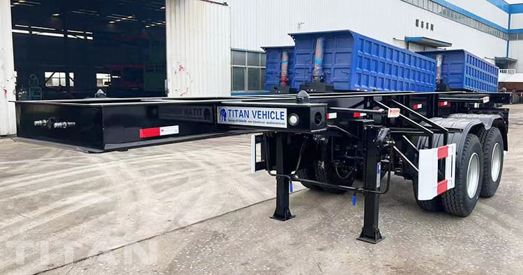 2 Axle 20Ft Skeletal Trailer for Sale in Mozambique