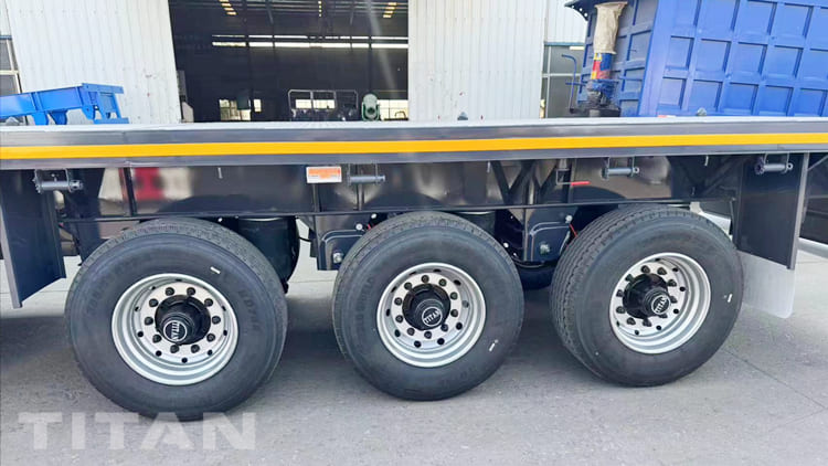 40 Ft Flat Bed Semi Trailer for Sale in Congo
