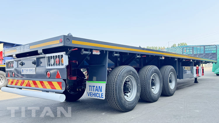 40 Ft Flat Bed Semi Trailer for Sale in Congo