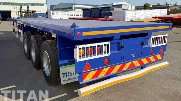 3 Axle 40 Feet Flatbed Trailer for Sale in Angola