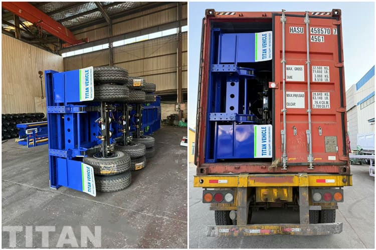 3 Axle 40 Feet Flatbed Trailer for Sale in Angola