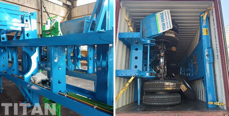 3 Axle Container Skeleton Trailer for Sale in Jamaica Kingston