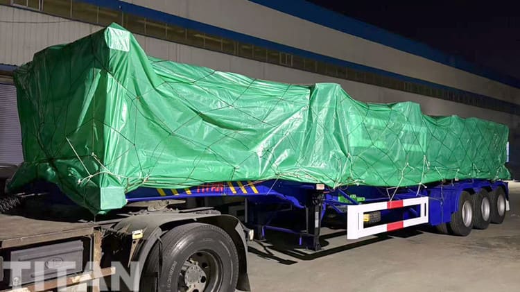 3 Axle 40 Ft Shipping Container Chassis for Sale in Guam