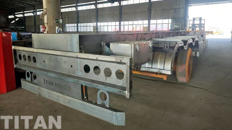 3 Axle 40 Ft Shipping Container Chassis for Sale in Guam