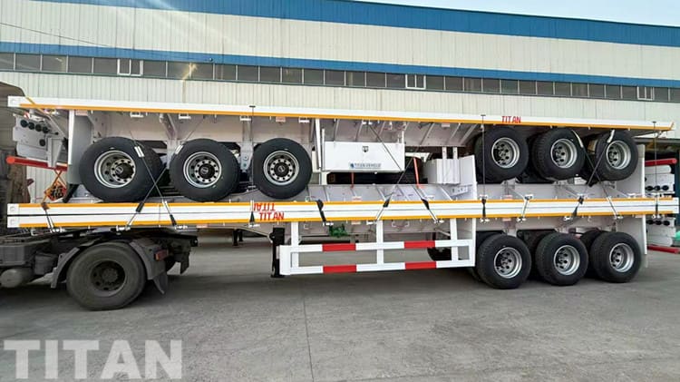 3 Axle 40 Ft Flatbed Trailer for Sale in Jamaica