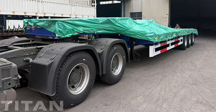 3 Axle Low Bed Trailer for Sale in Accra Ghana