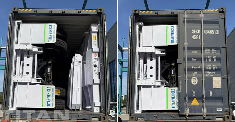 Tri Axle Cargo Sidewall Trailer with Board for Sale in Algeria