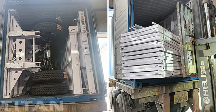 3 Axle Fence Trailer for sale in Nigeria Abuja